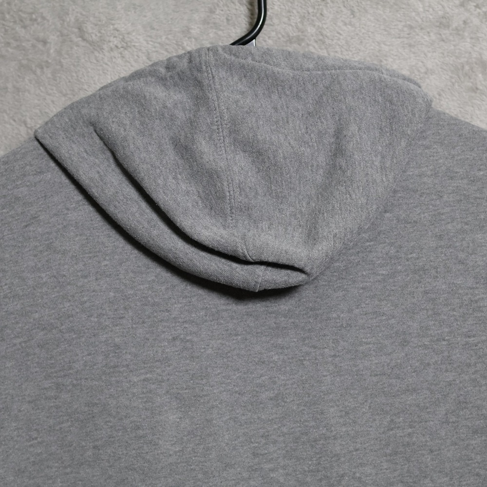 Fox Racing Hoodie Mens Medium Gray Navy Blue Pullover Graphic Logo Offroad - Picture 5 of 11